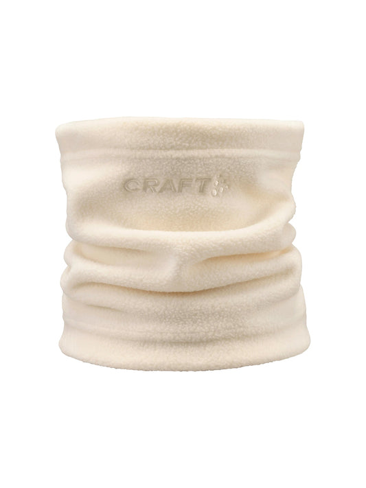 Craft CORE Essence Fleece Neck Tube in Naturweiss, Vorderansicht