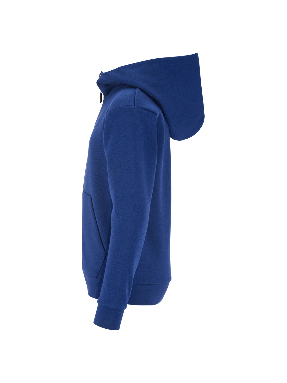 Craft Community 2.0 Logo FZ Hoodie Junior in Kobaltblau, Seitenansicht links