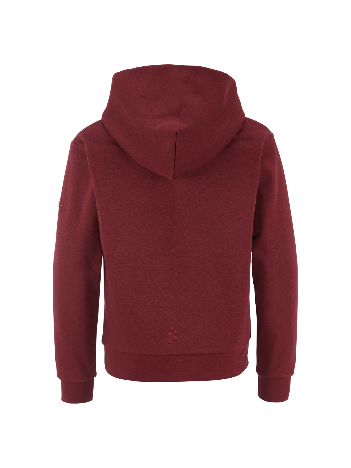 Craft Community 2.0 Hoodie Junior in Bordeaux, Rückansicht