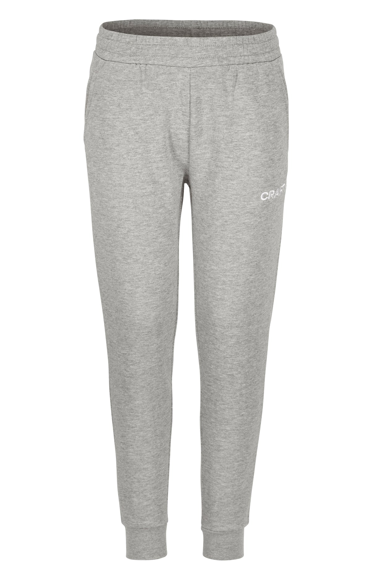 Craft Community 2.0 Pants Junior in Grau meliert, Vorderansicht