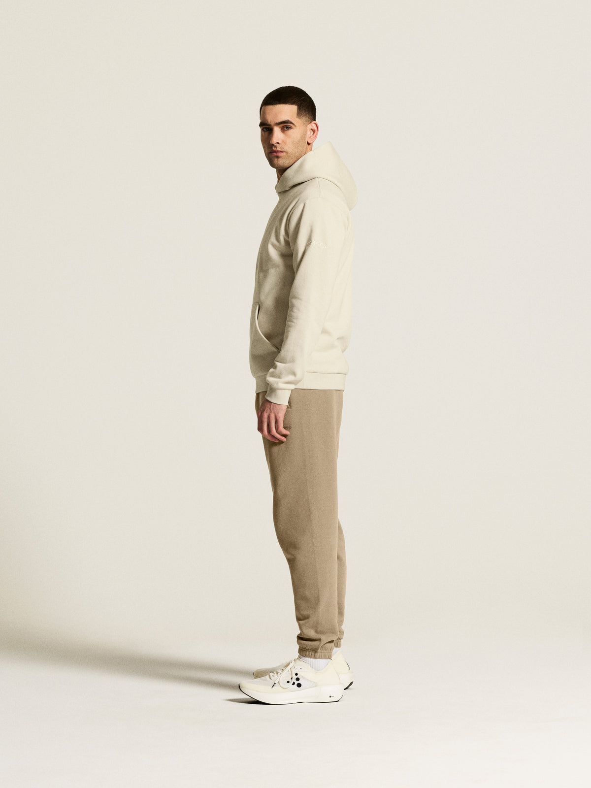 Craft Community 2.0 Hoodie Herren in Naturweiss, Detailansicht