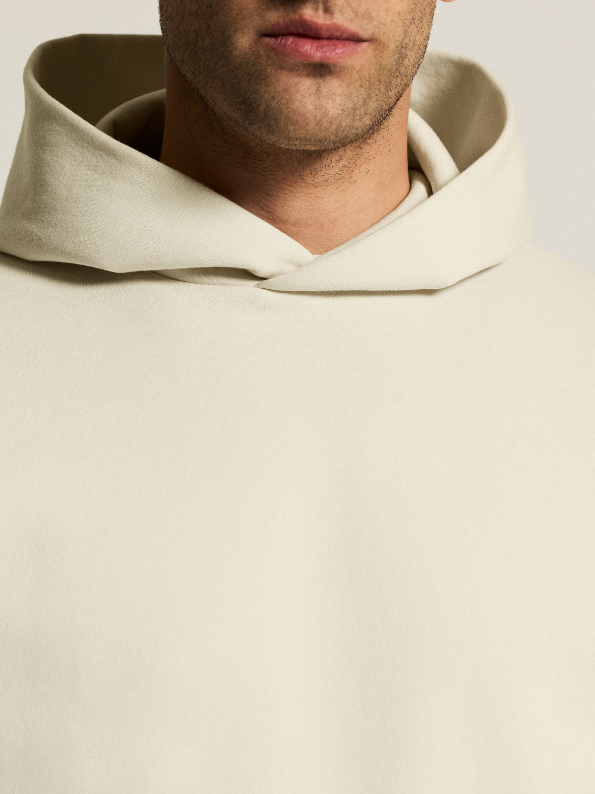 Craft Community 2.0 Hoodie Herren in Naturweiss, Detailansicht