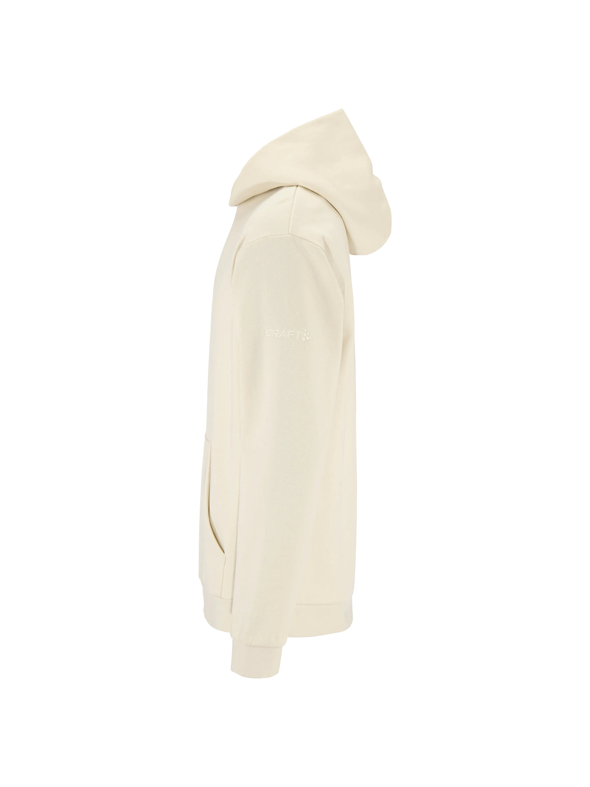 Craft Community 2.0 Hoodie Herren in Naturweiss, Seitenansicht links