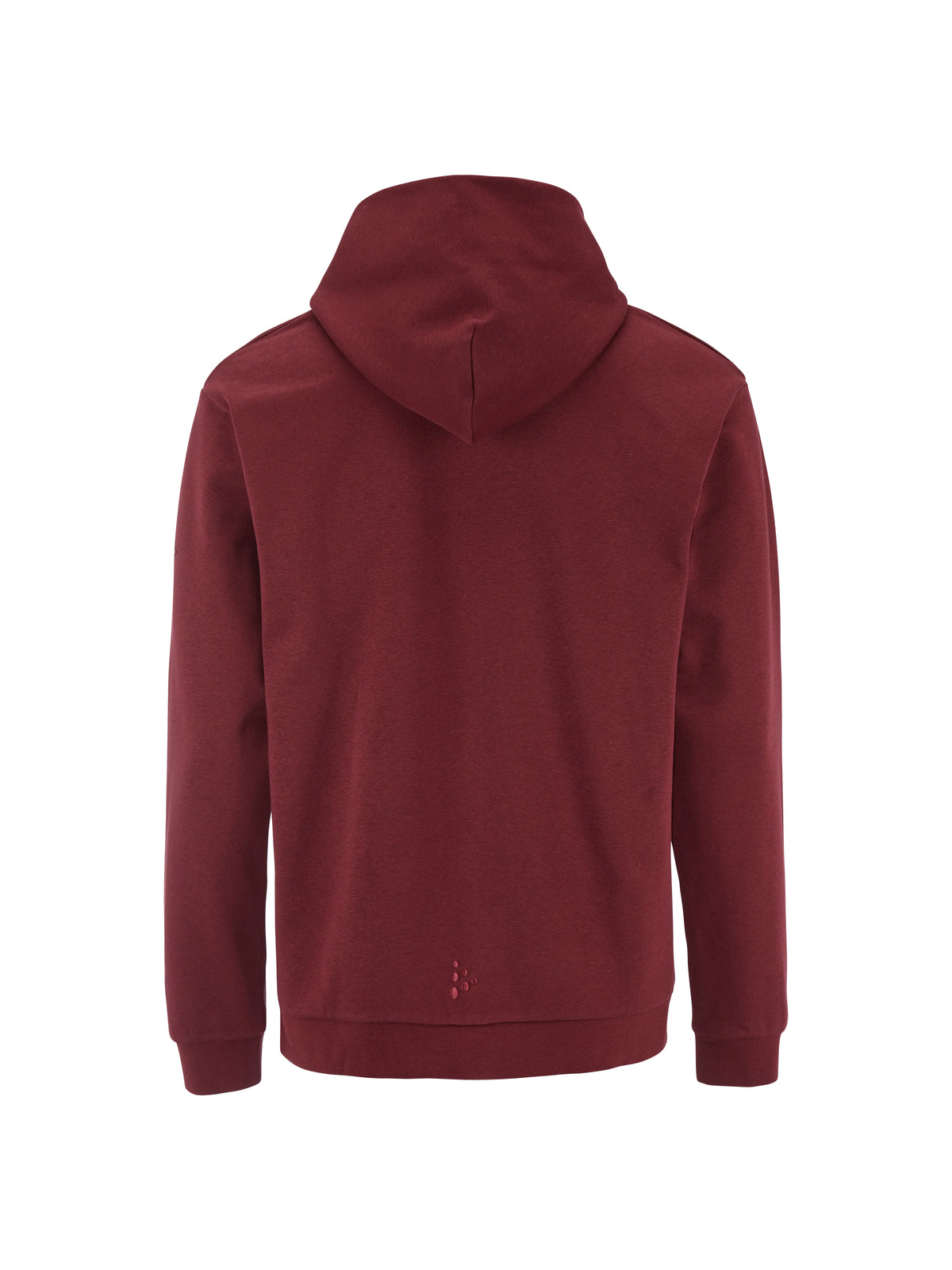 Craft Community 2.0 Hoodie Herren in Bordeaux, Rückansicht