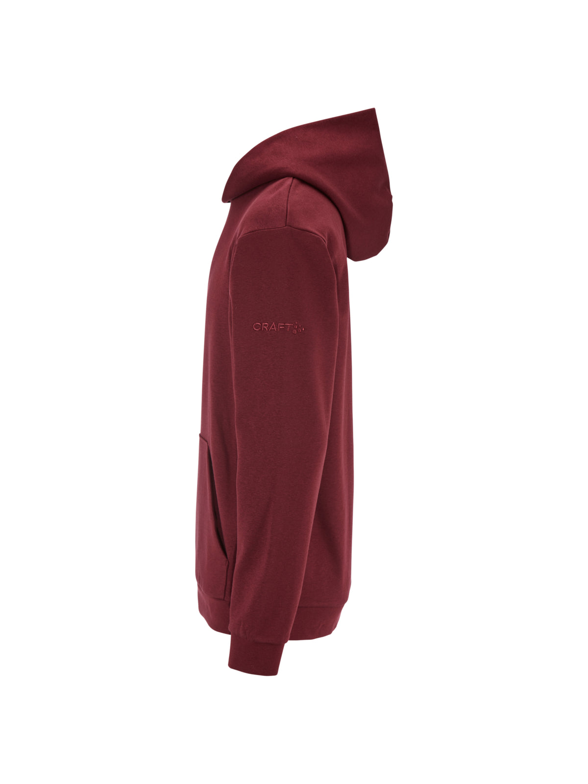 Craft Community 2.0 Hoodie Herren in Bordeaux, Seitenansicht links