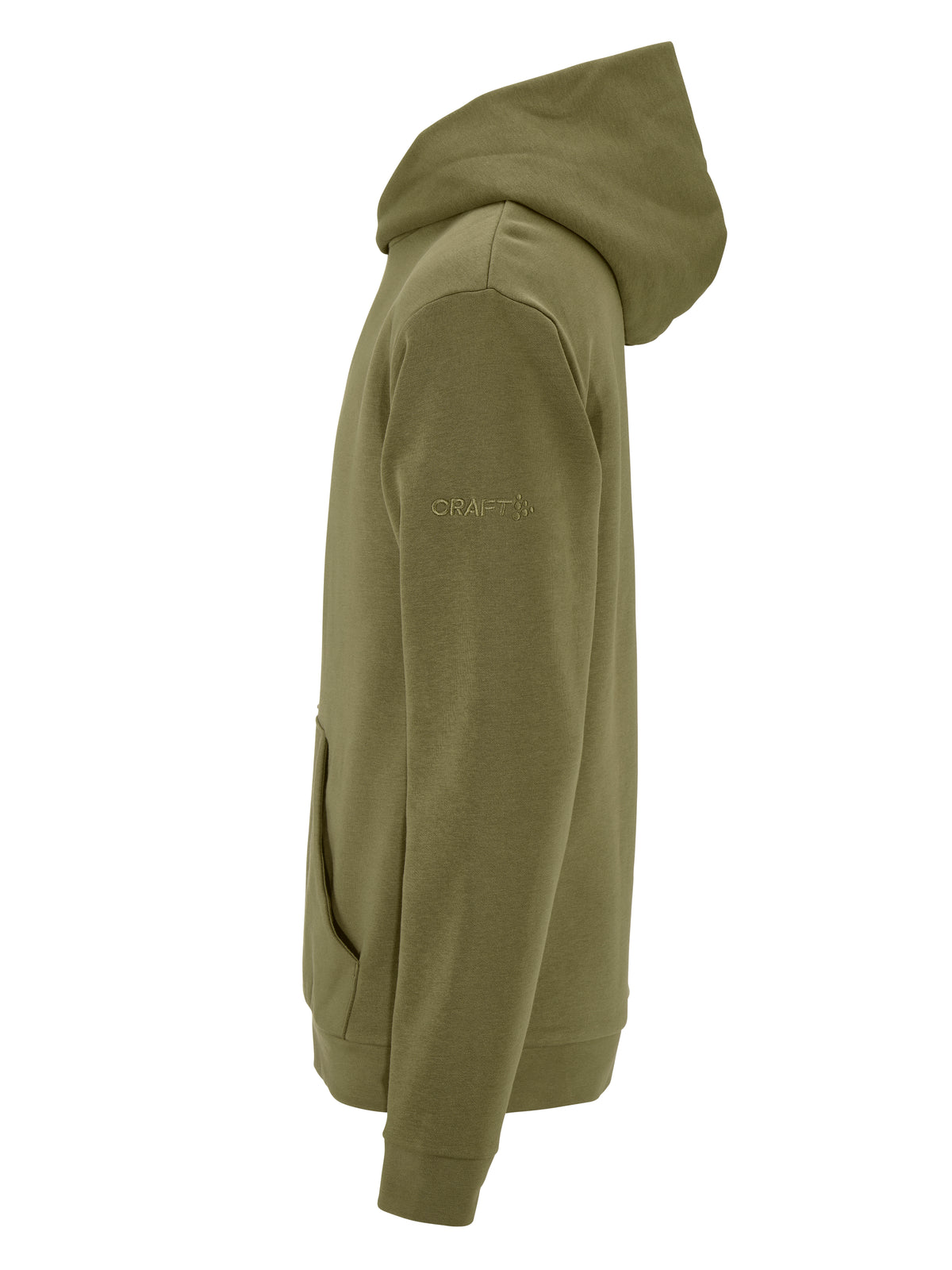 Craft Community 2.0 Hoodie Herren in Oliv, Seitenansicht links