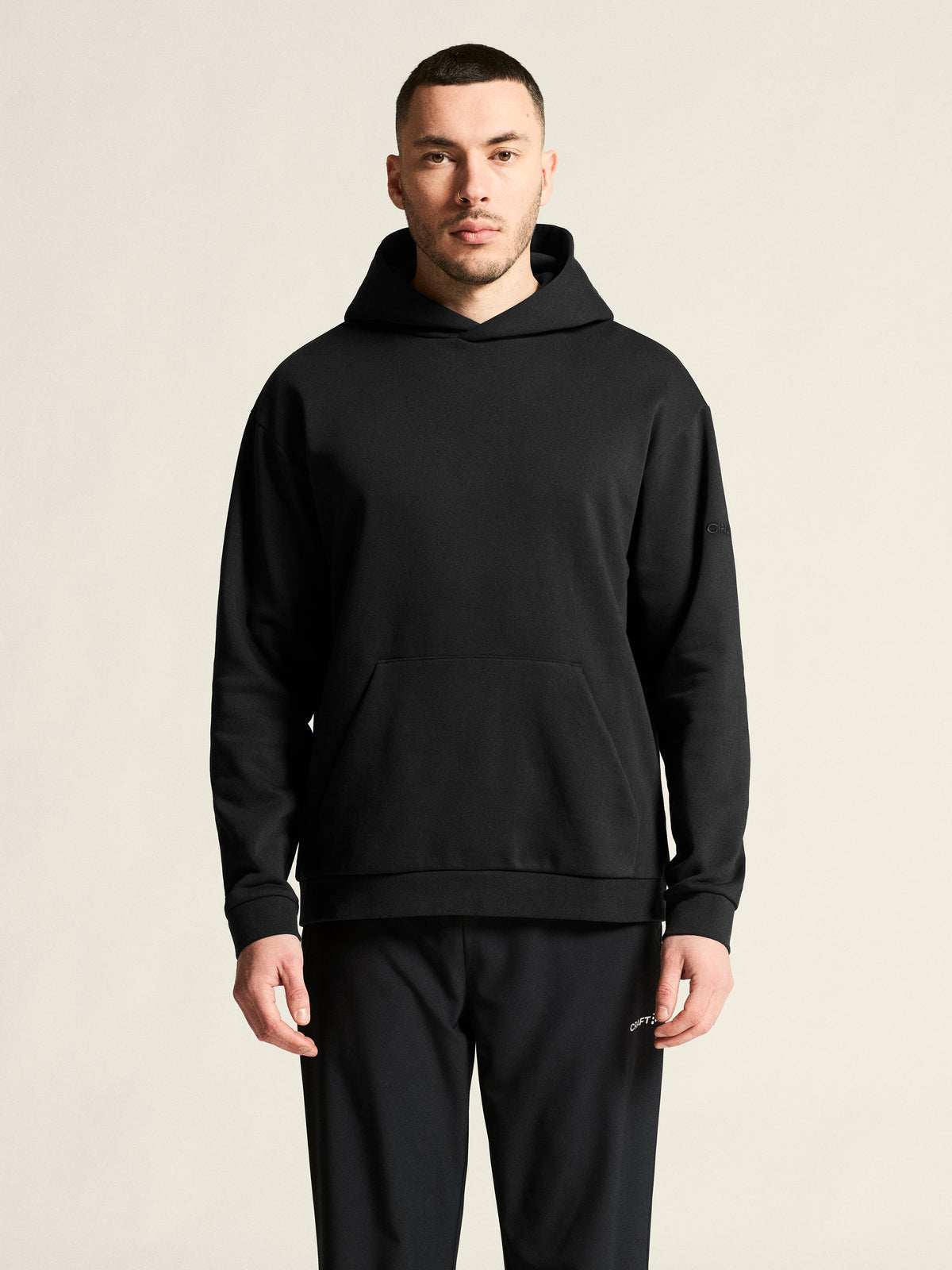 Craft Community 2.0 Hoodie Herren in Schwarz, Detailansicht