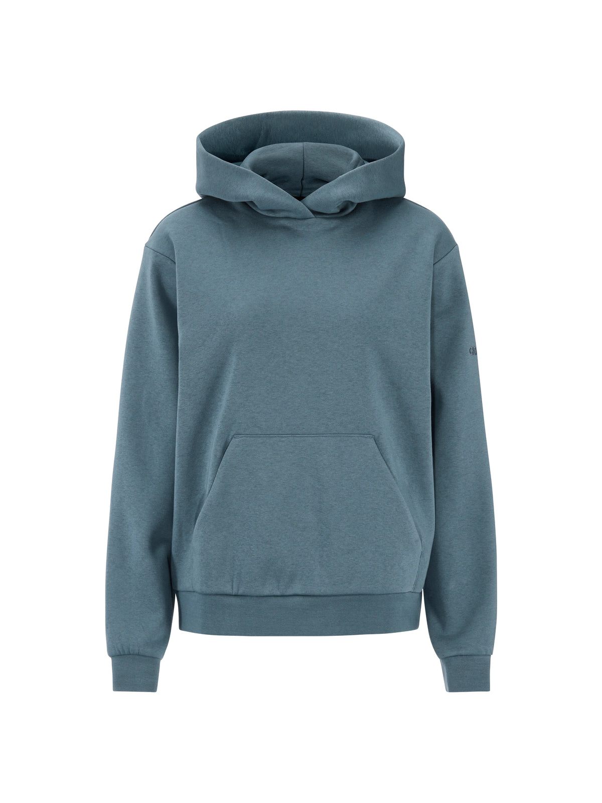 Craft Community 2.0 Hoodie Damen in Taubenblau, Vorderansicht