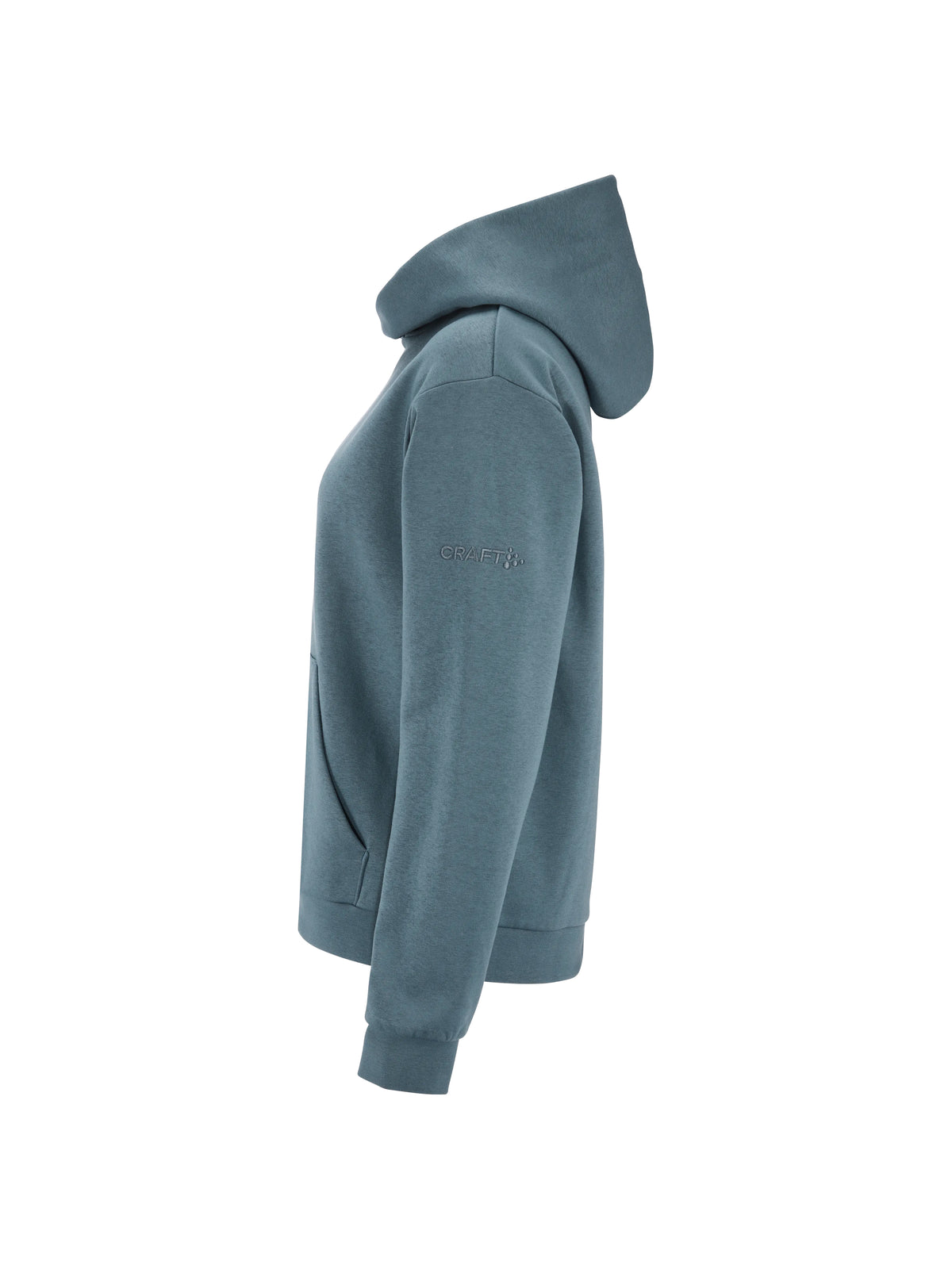 Craft Community 2.0 Hoodie Damen in Taubenblau, Seitenansicht links
