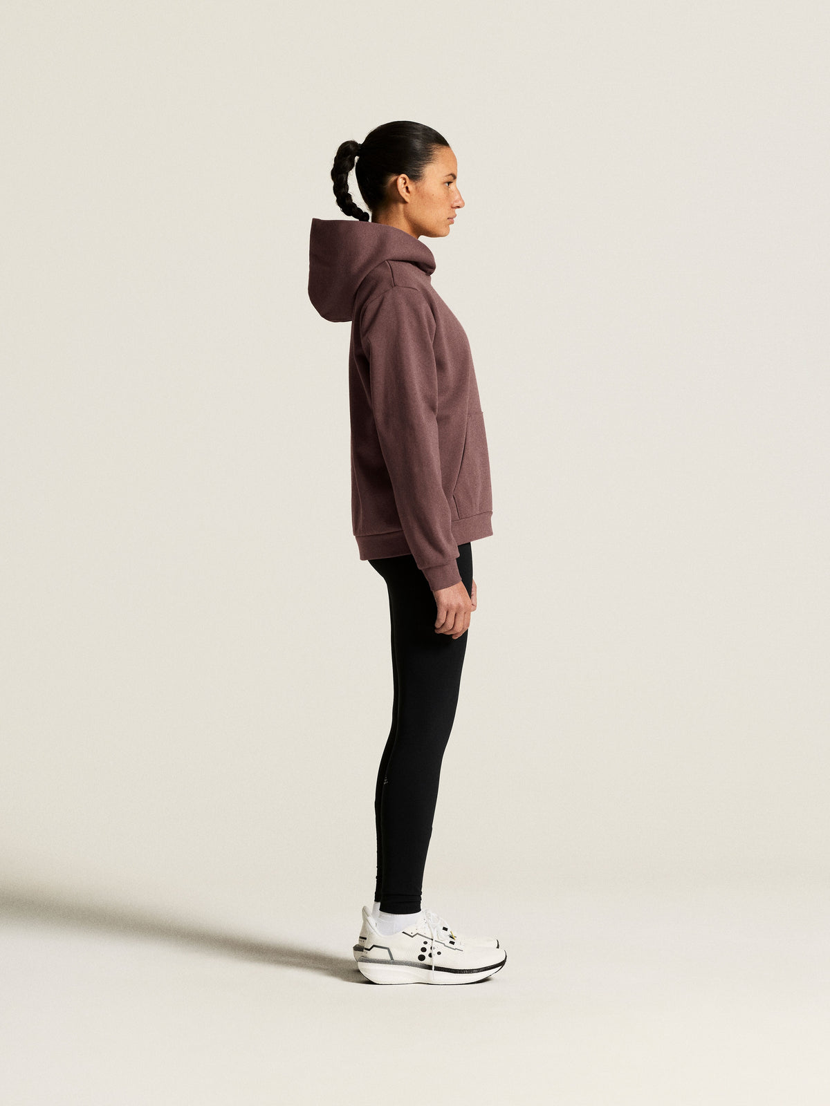 Craft Community 2.0 Hoodie Damen in Mauve, Detailansicht