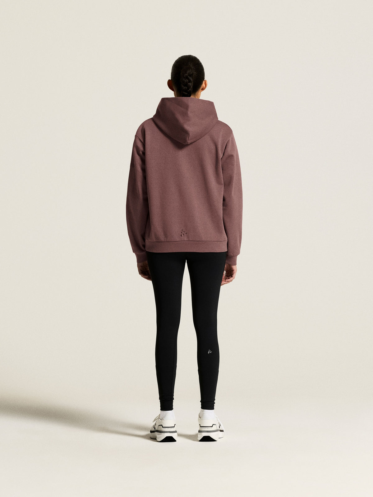 Craft Community 2.0 Hoodie Damen in Mauve, Detailansicht