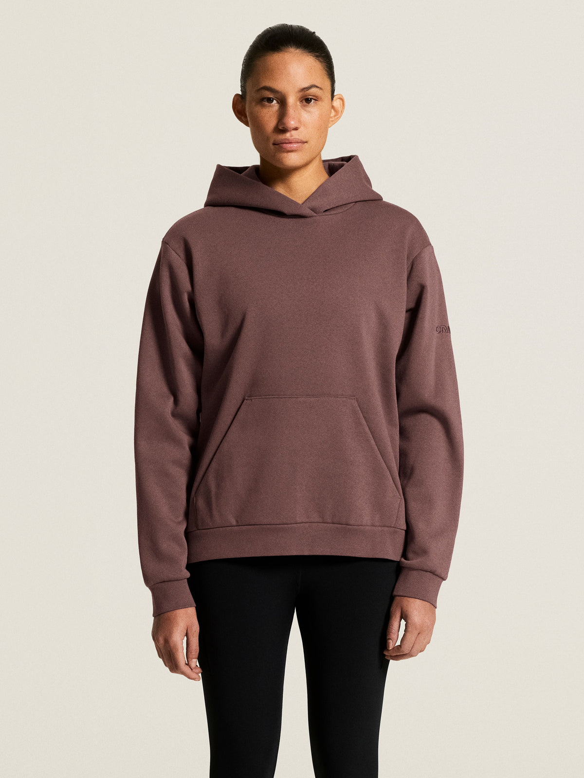 Craft Community 2.0 Hoodie Damen in Mauve, Detailansicht