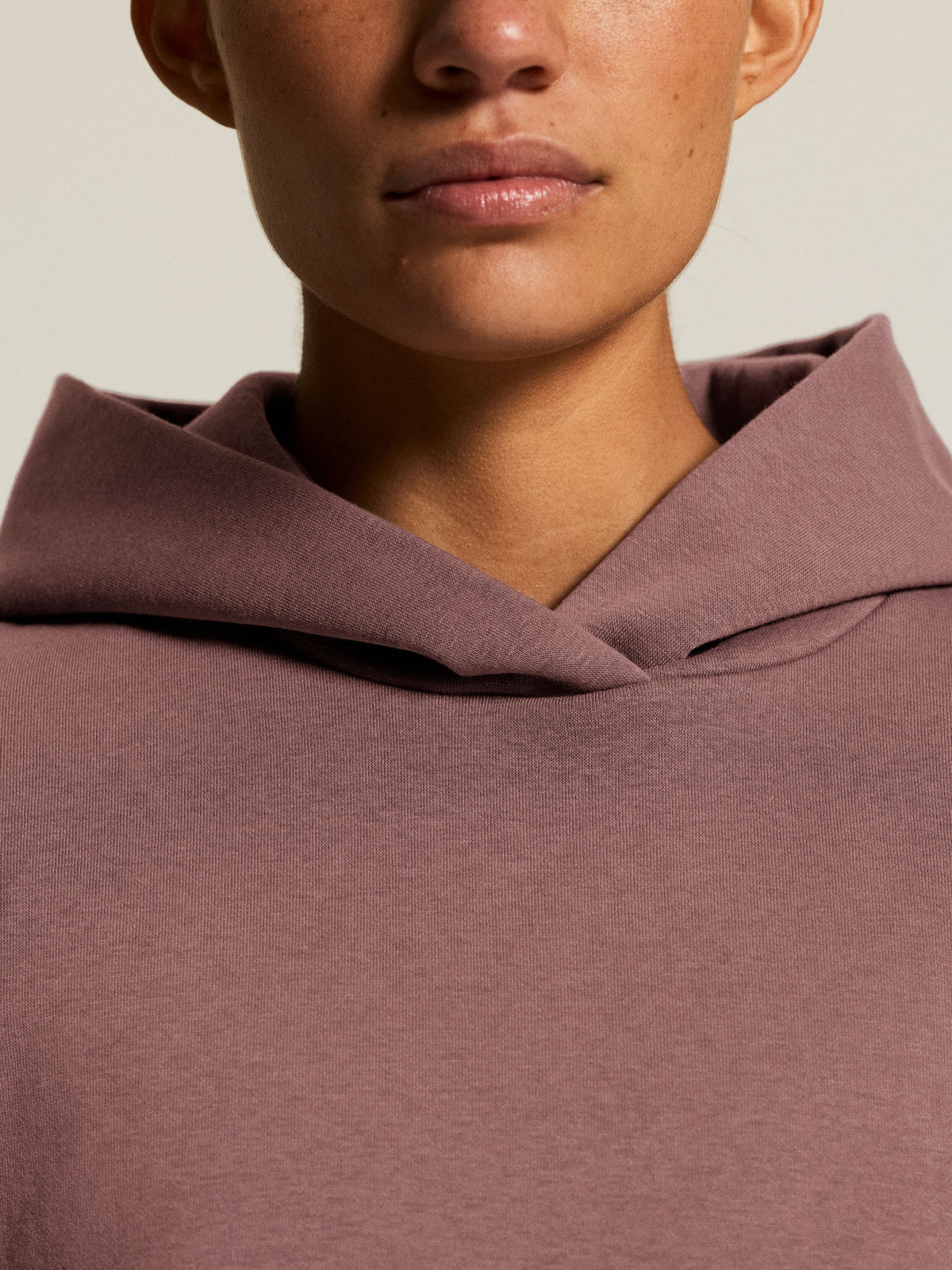 Craft Community 2.0 Hoodie Damen in Mauve, Detailansicht