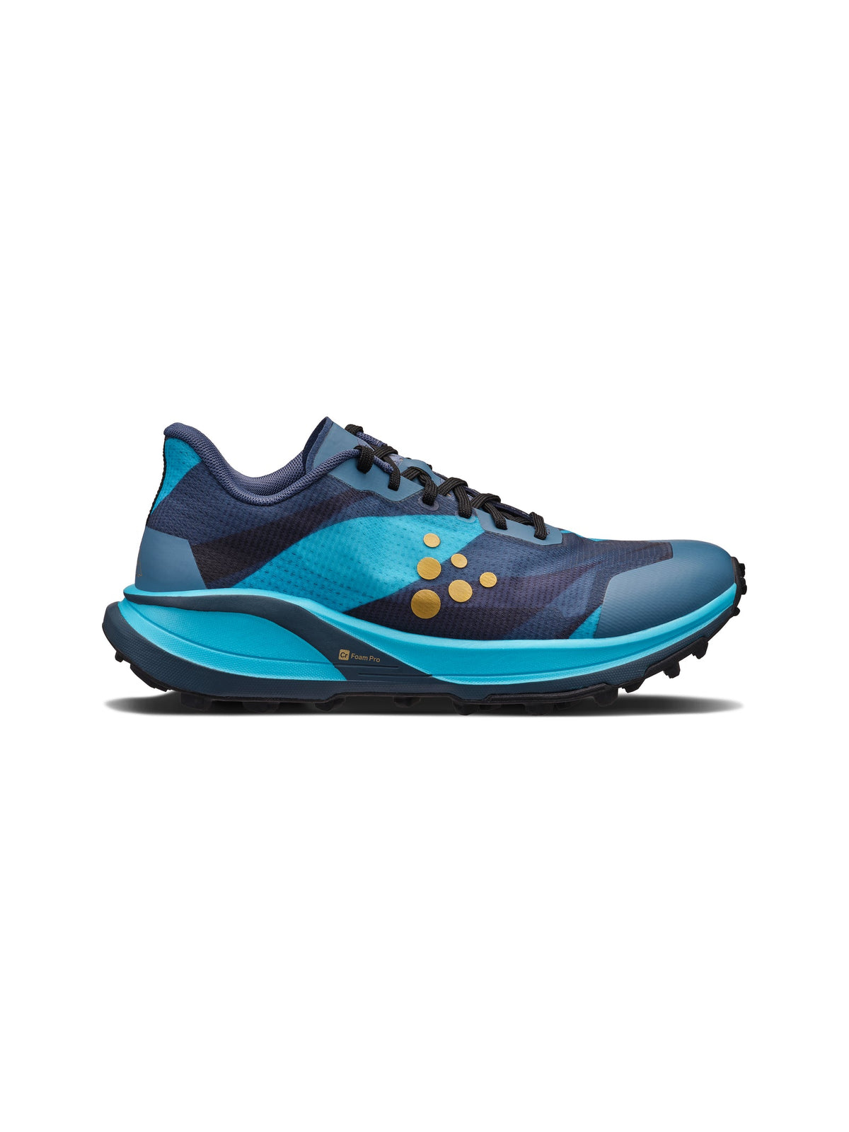 Craft Pure Trail PRO Herren in Taubenblau/Mehrfarbig, Vorderansicht