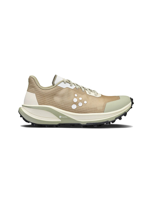 Craft Pure Trail PRO Damen in Sand/Weiss, Vorderansicht