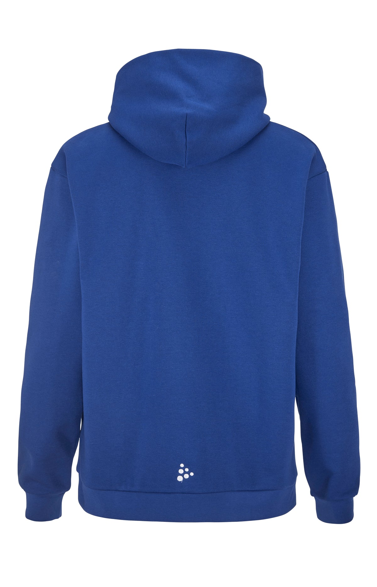 Craft Community 2.0 Logo Hoodie Herren in Kobaltblau, Detailansicht