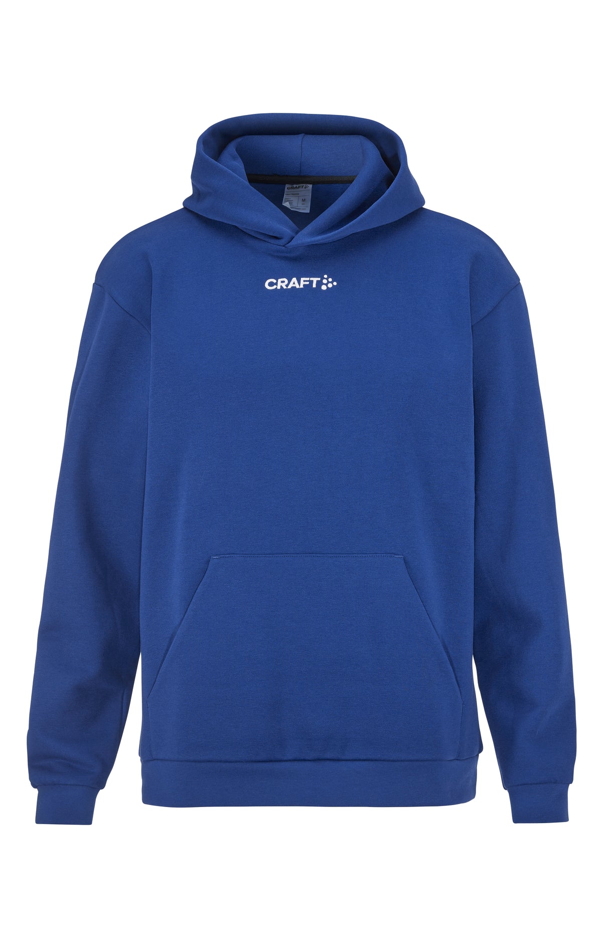 Craft Community 2.0 Logo Hoodie Herren in Kobaltblau, Vorderansicht