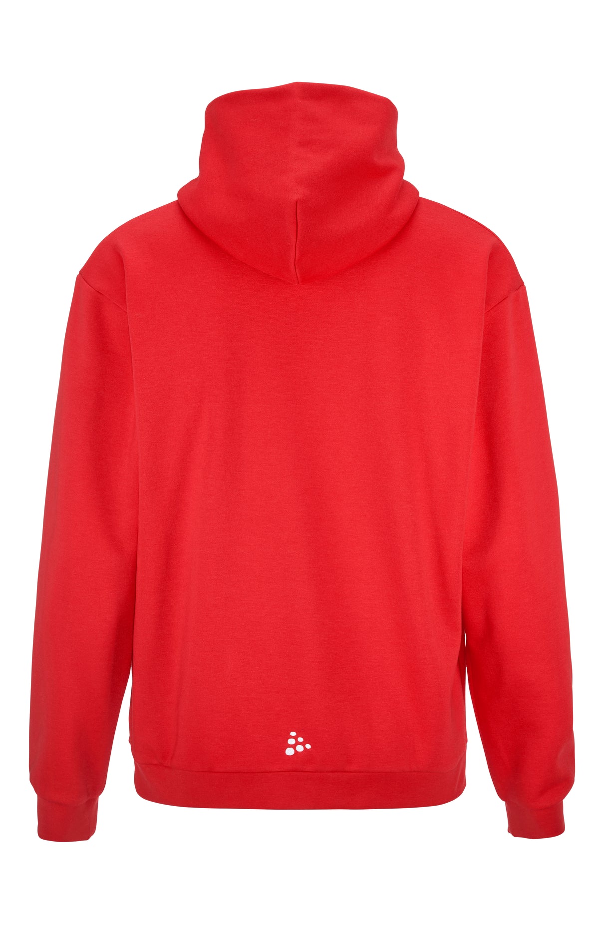 Craft Community 2.0 Logo Hoodie Herren in Rot, Detailansicht