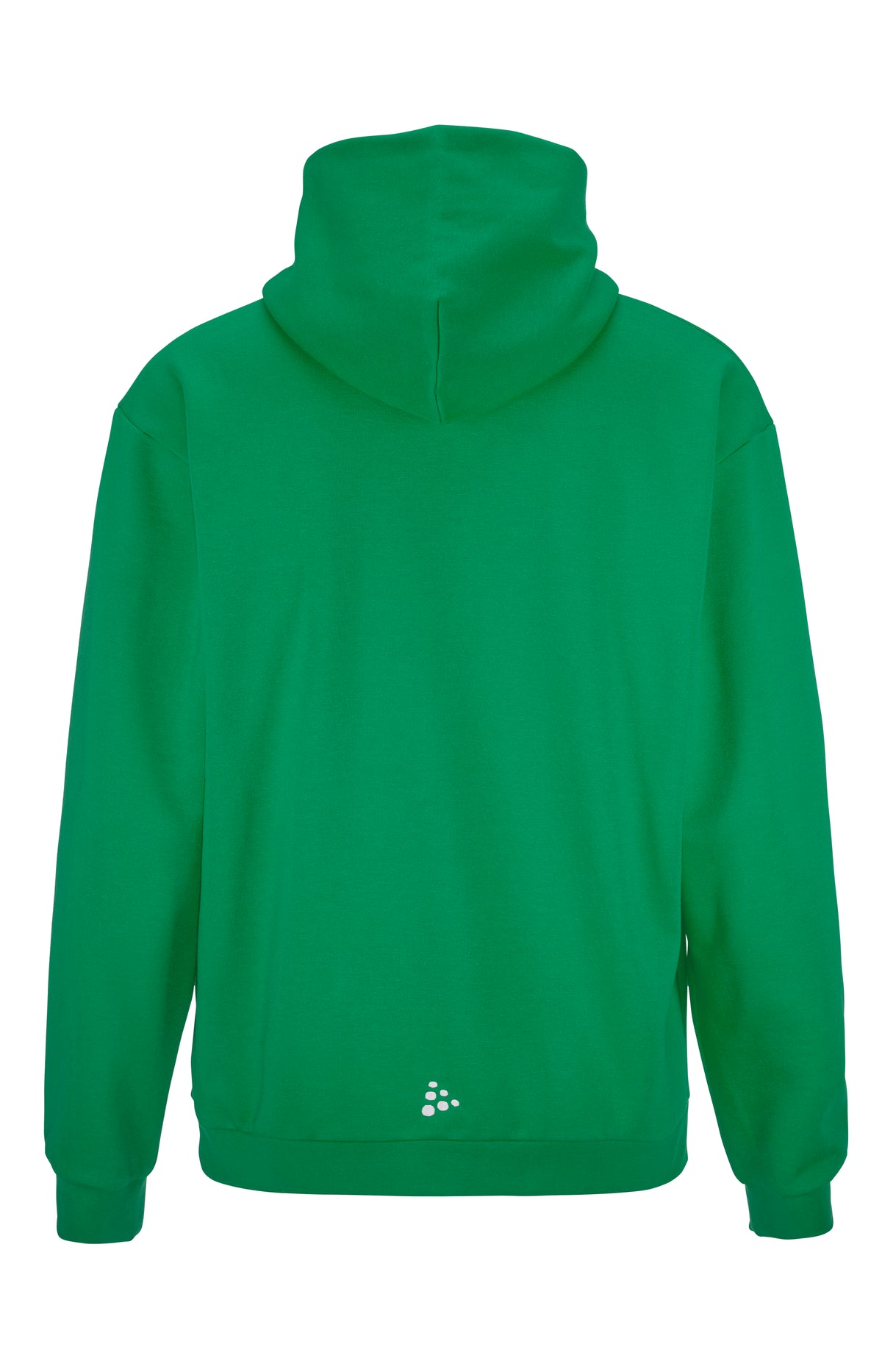 Craft Community 2.0 Logo Hoodie Herren in Grün, Detailansicht