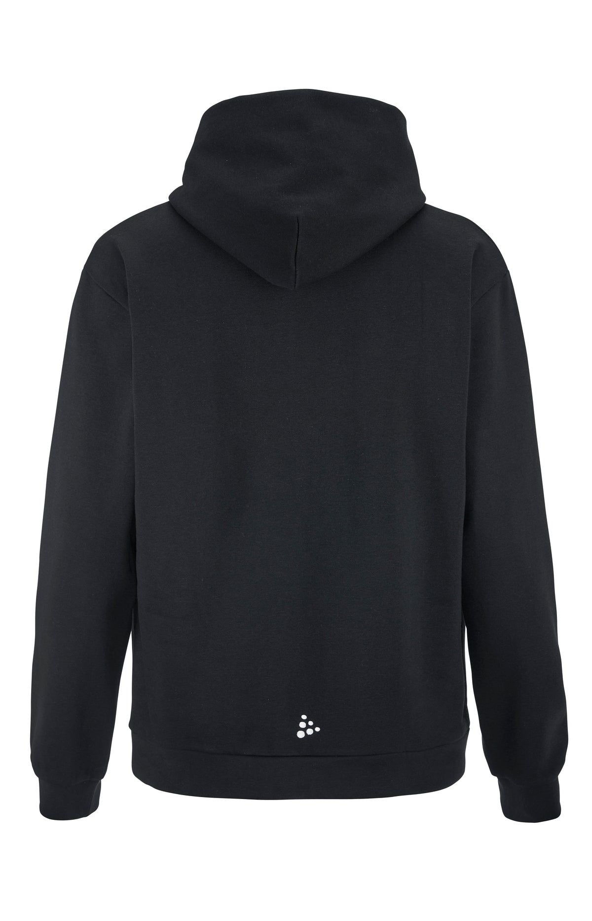 Craft Community 2.0 Logo Hoodie Herren in Schwarz, Detailansicht