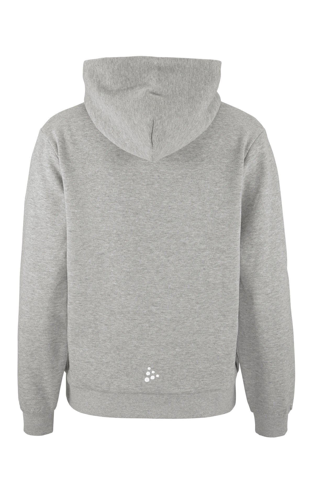 Craft Community 2.0 Logo Hoodie Damen in Grau meliert, Rückansicht