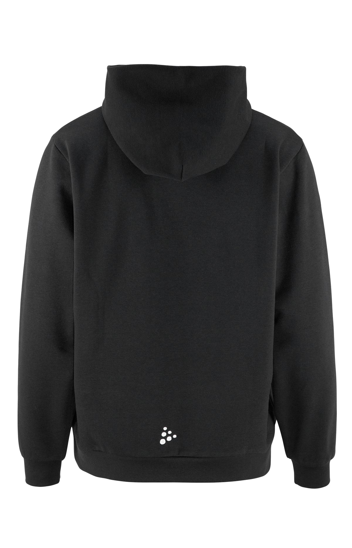 Craft Community 2.0 Logo Hoodie Damen in Schwarz, Rückansicht