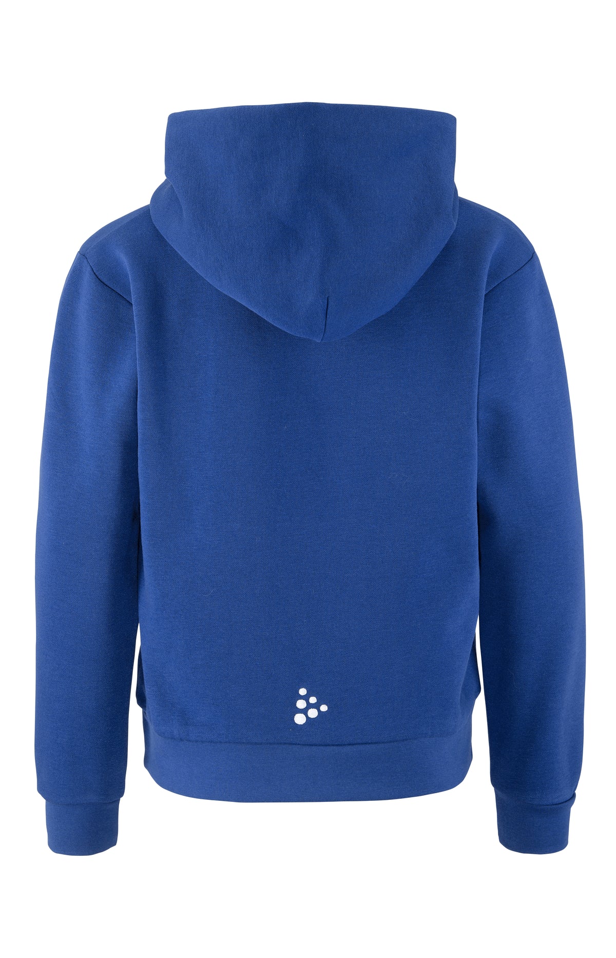 Craft Community 2.0 Logo Hoodie Junior in Kobaltblau, Rückansicht
