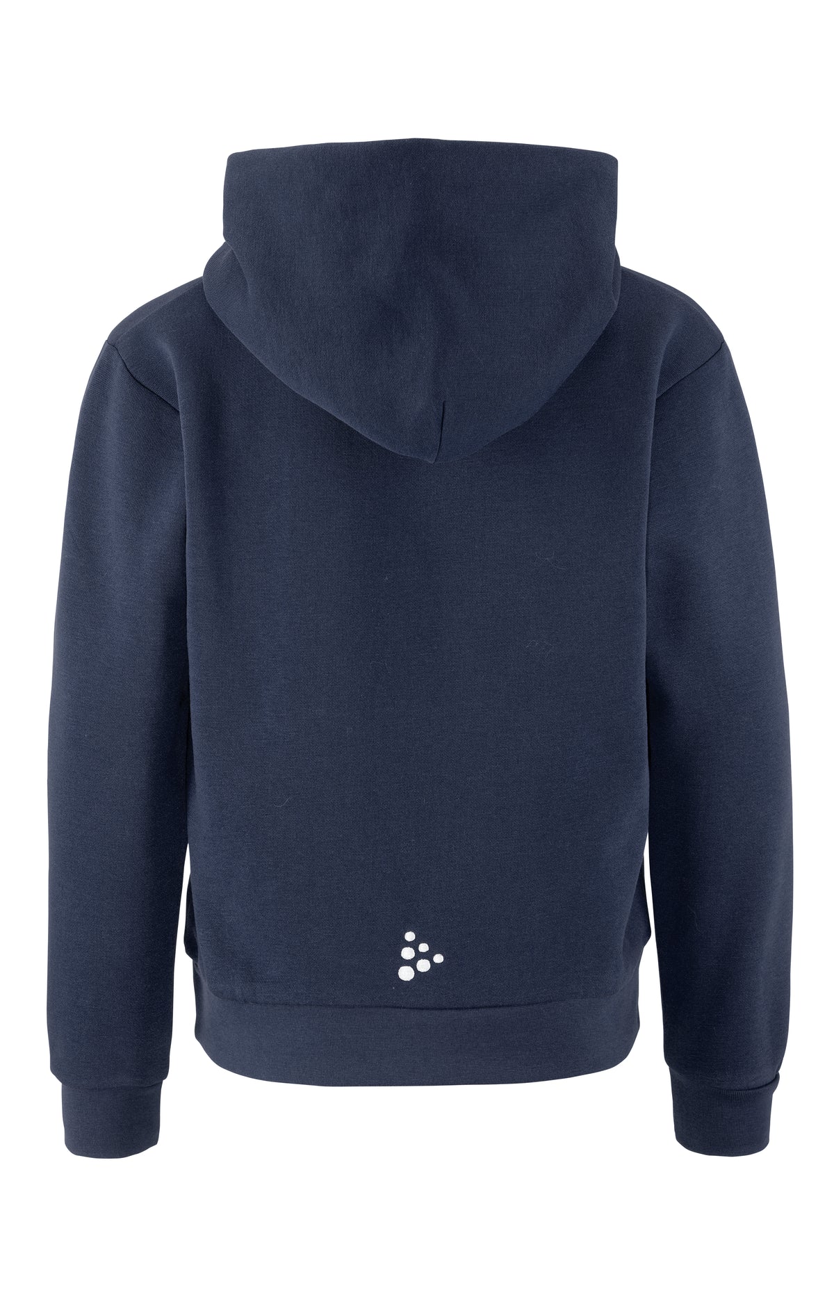 Craft Community 2.0 Logo Hoodie Junior in Navy, Rückansicht