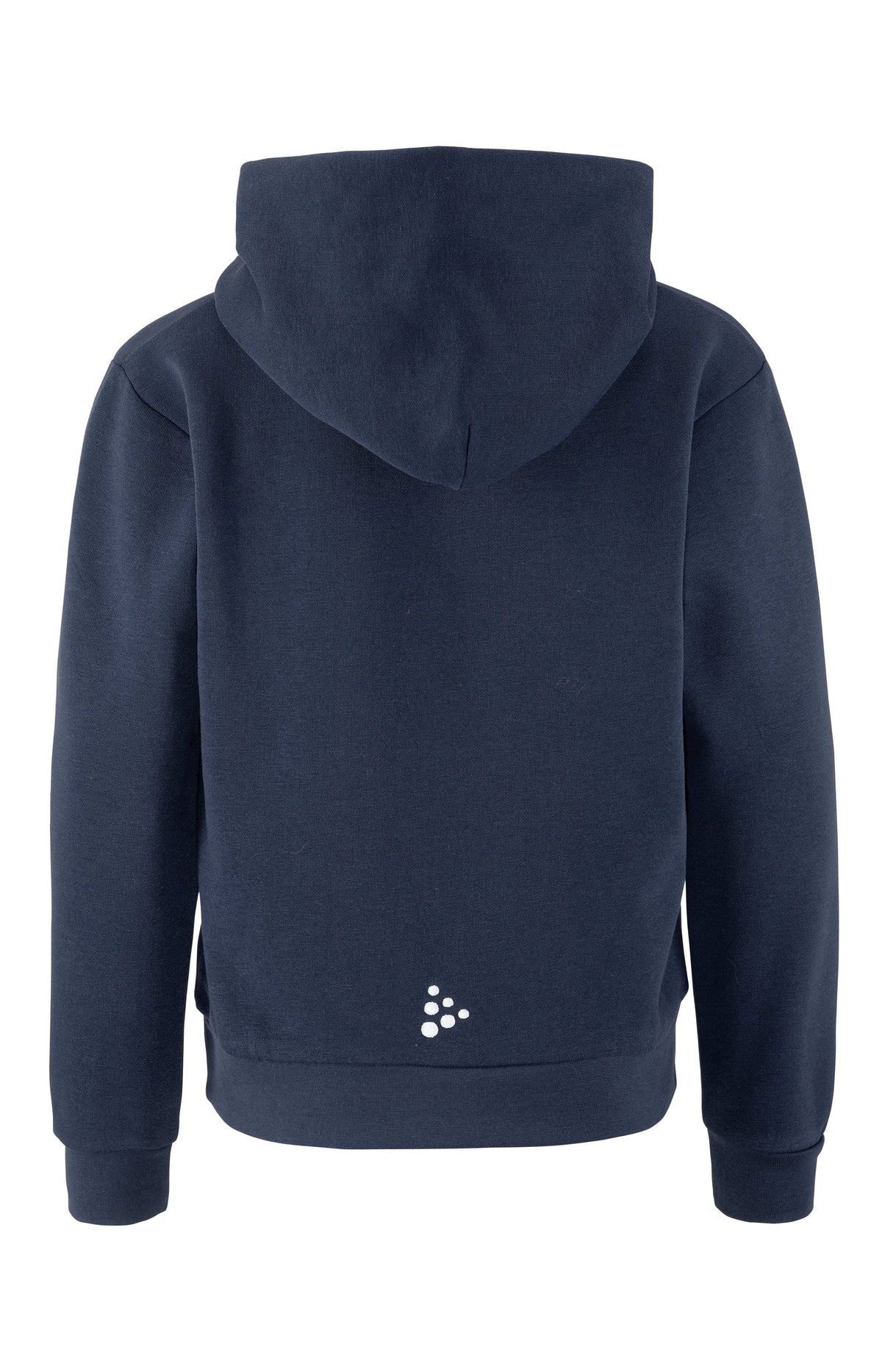 Craft Community 2.0 Logo Hoodie Junior in Navy, Rückansicht