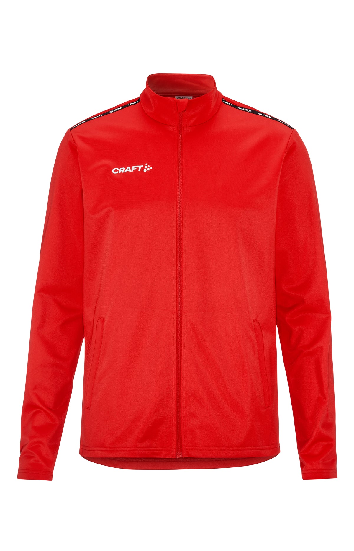 Craft Squad Go FZ Jacket Herren in Rot, Detailansicht
