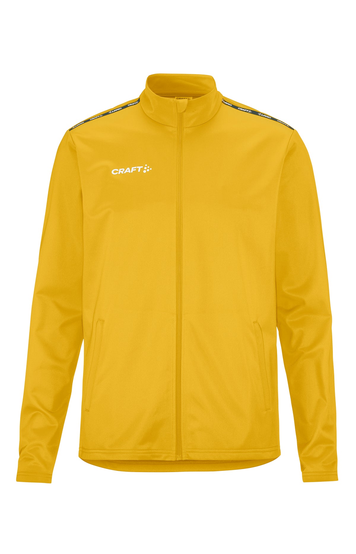 Craft Squad Go FZ Jacket Herren in Gelb, Detailansicht