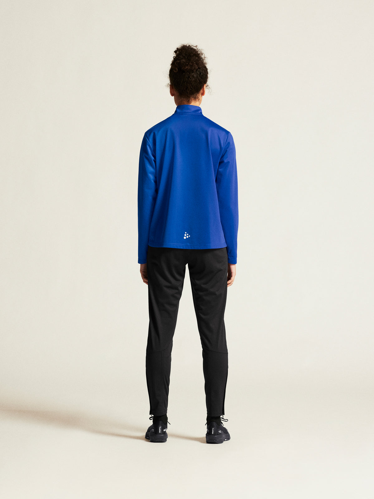 Craft Squad Go FZ Jacket Damen in Kobaltblau, Detailansicht