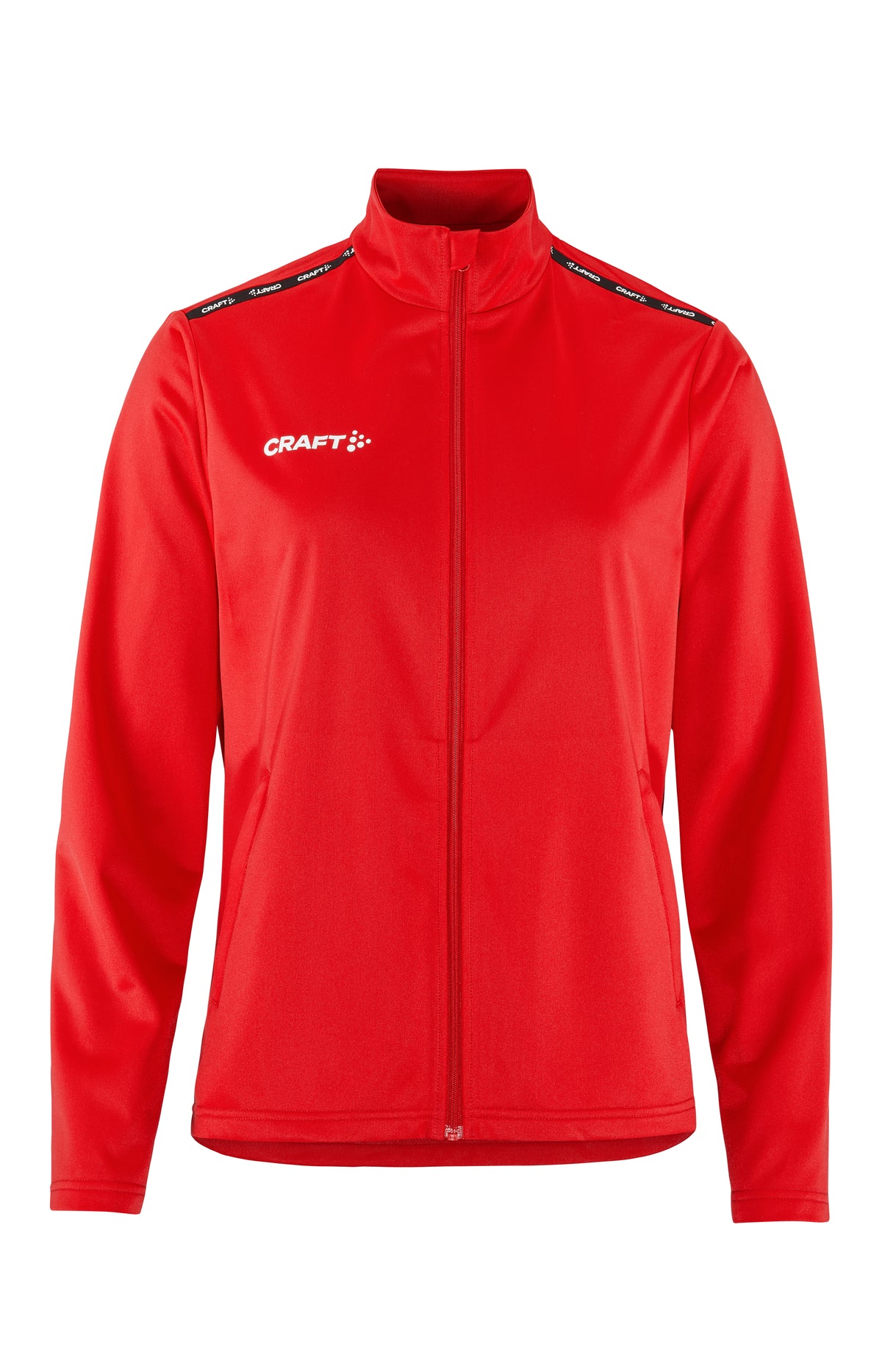 Craft Squad Go FZ Jacket Damen in Rot, Vorderansicht