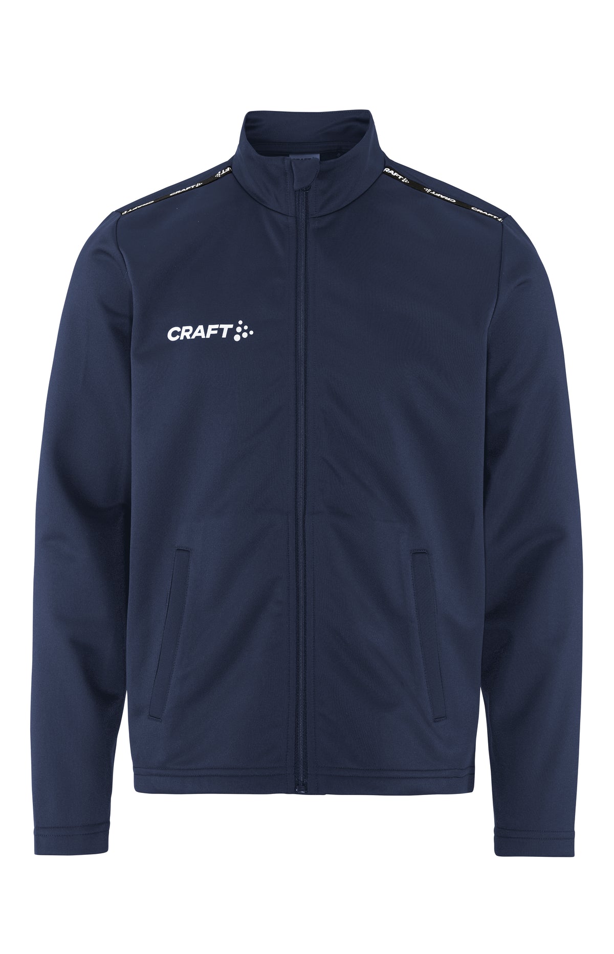 Craft Squad Go FZ Jacket Junior in Navy, Detailansicht
