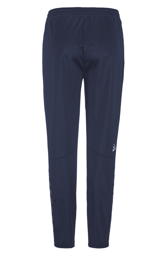 Craft Squad Go Pant Junior in Navy, Rückansicht