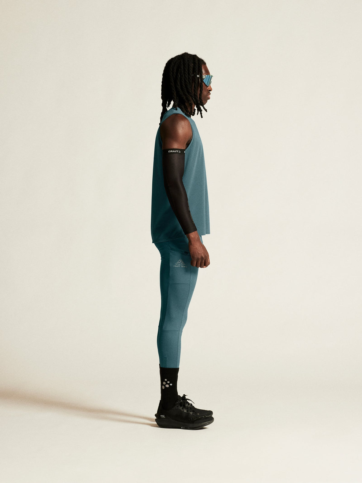 Craft PRO Trail Singlet 2 Herren in Blau, Detailansicht