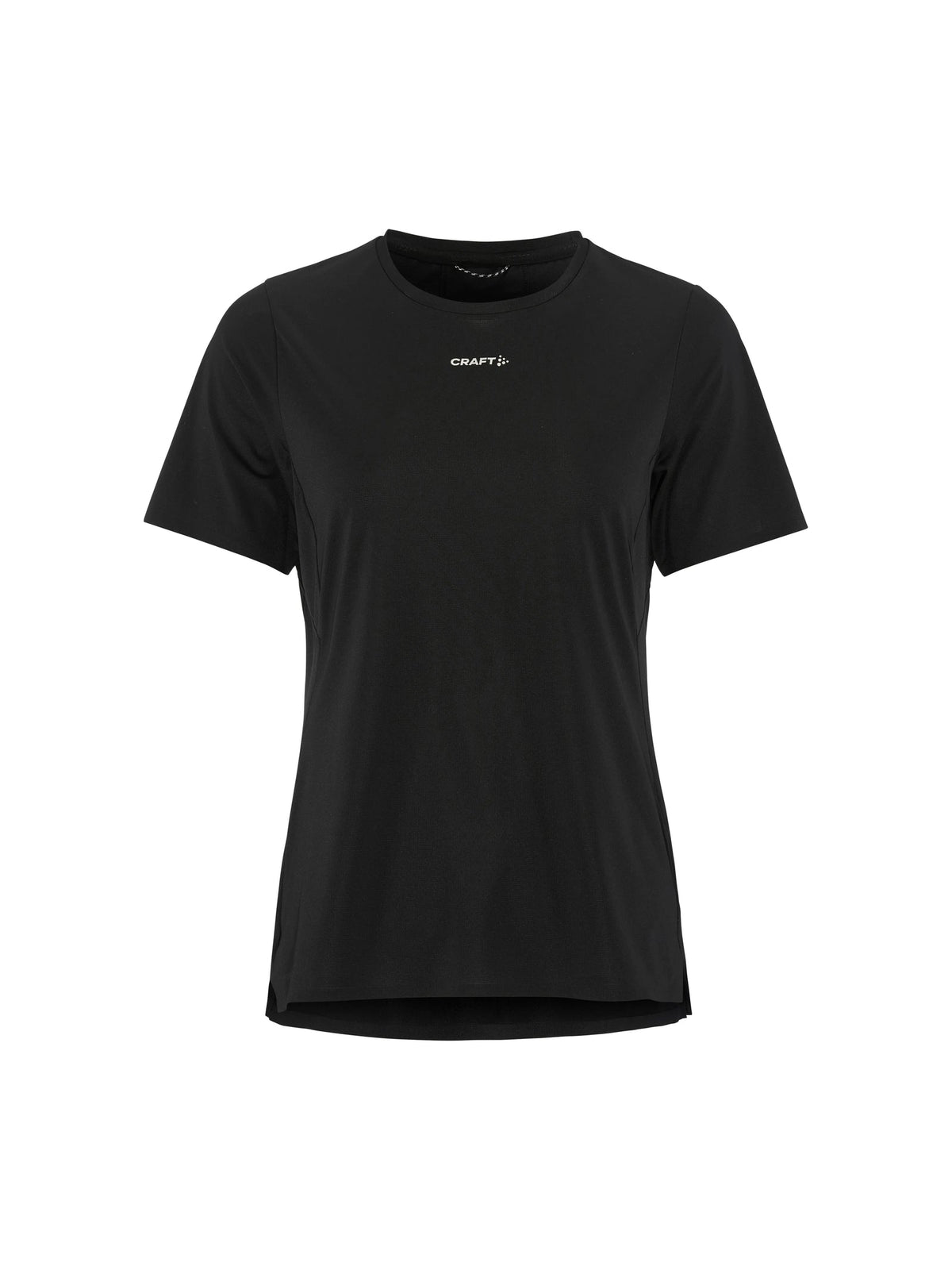 Craft PRO Trail SS Tee 2 Damen in Schwarz/Schwarz, Vorderansicht