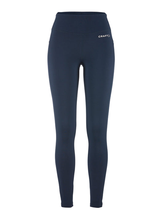 Craft CORE Essence Warm Tights Damen in Dunkelblau, Vorderansicht