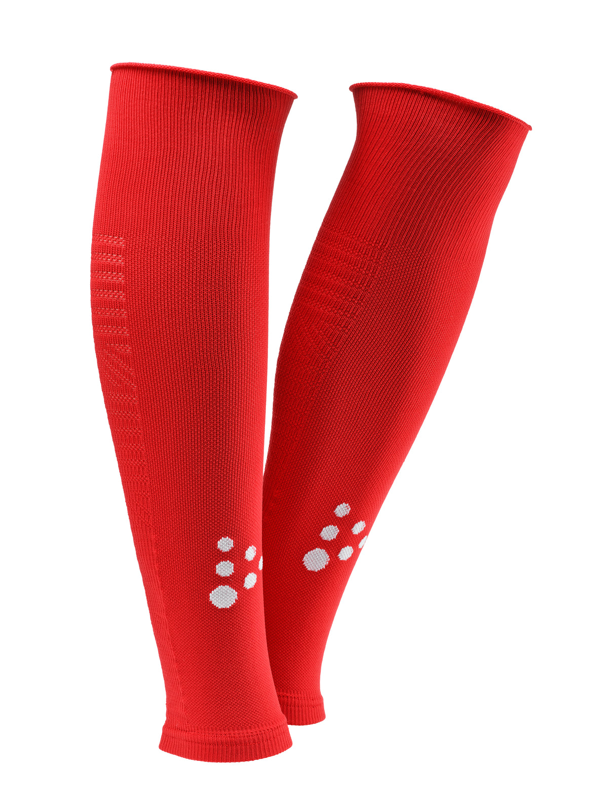 Craft Extend 2.0 Athlete Socks W-O Foot in Rot, Vorderansicht