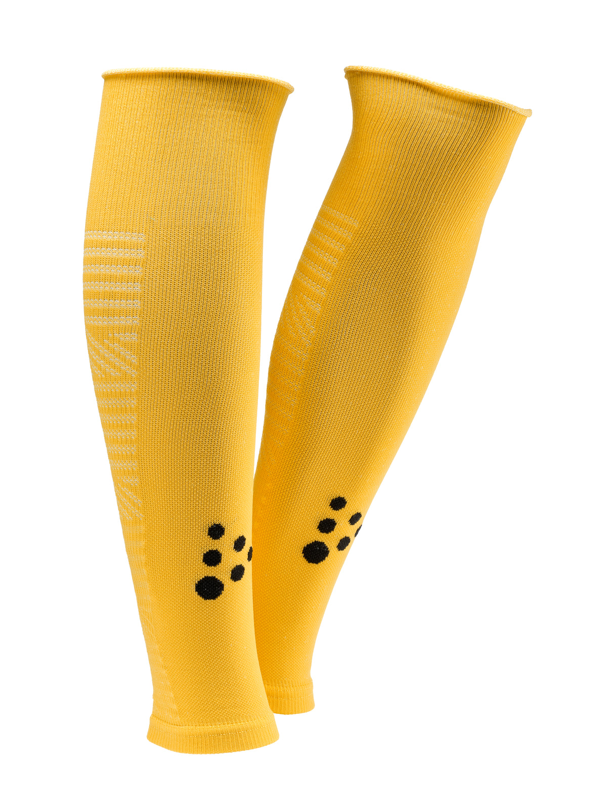 Craft Extend 2.0 Athlete Socks W-O Foot in Gelb, Vorderansicht