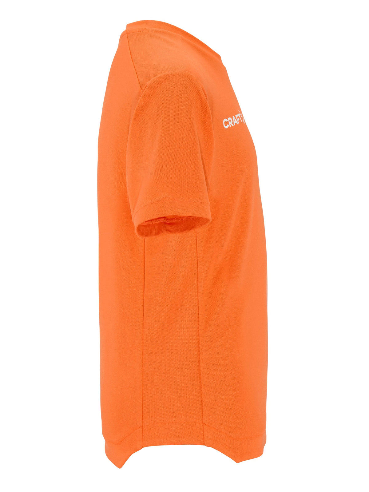 Craft Evolve 2.0 Structured Jersey Junior in Orange, Seitenansicht rechts
