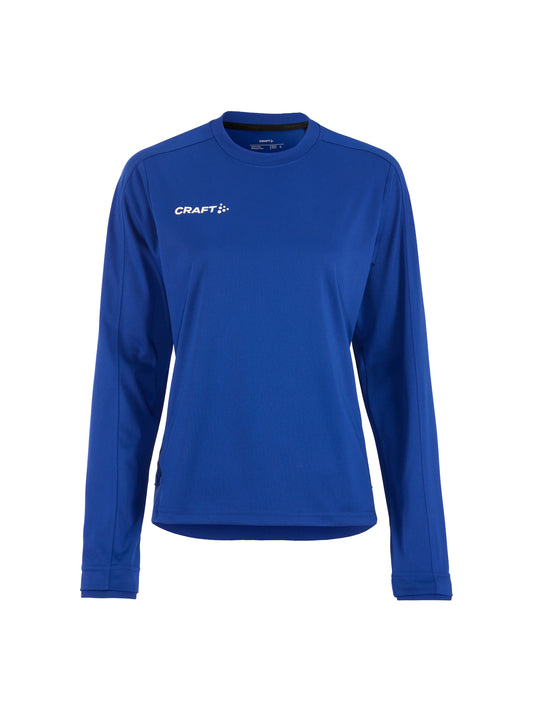 Craft Evolve 2.0 Crewneck Damen in Kobaltblau, Vorderansicht