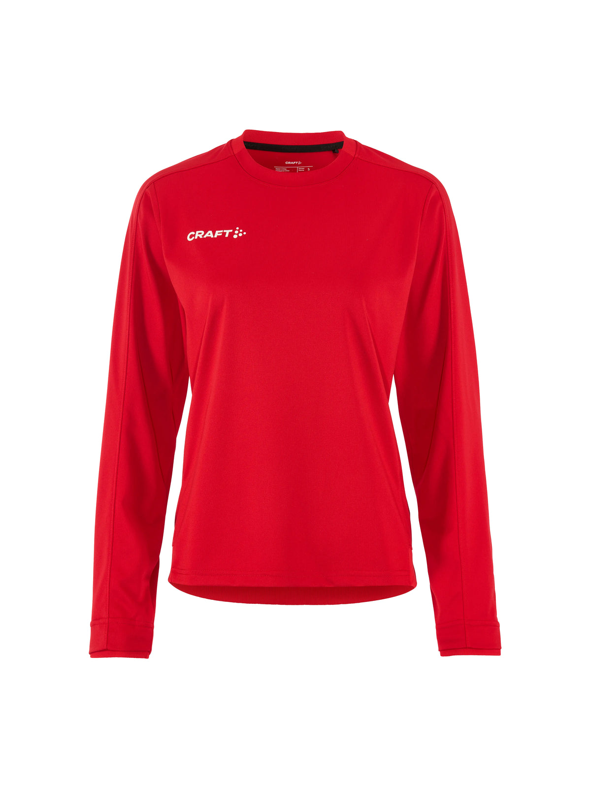 Craft Evolve 2.0 Crewneck Damen in Rot, Vorderansicht