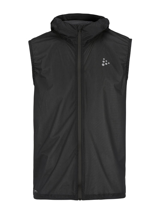 Craft PRO Hydro Lightweight Vest Herren in Schwarz, Vorderansicht
