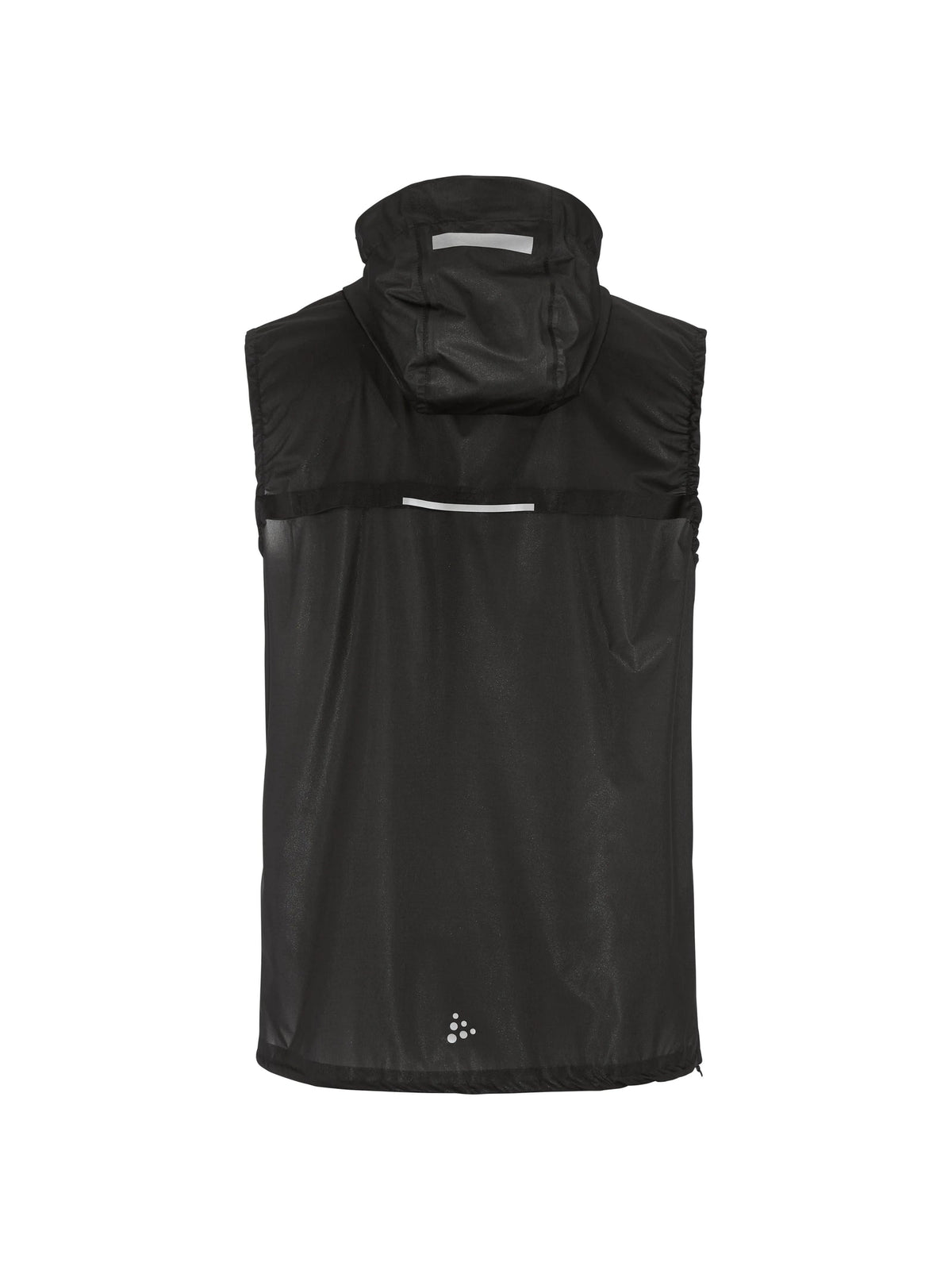 Craft PRO Hydro Lightweight Vest Herren in Schwarz/Schwarz, Rückansicht