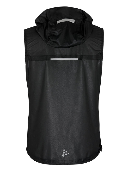 Craft PRO Hydro Lightweight Vest Damen in Schwarz, Rückansicht