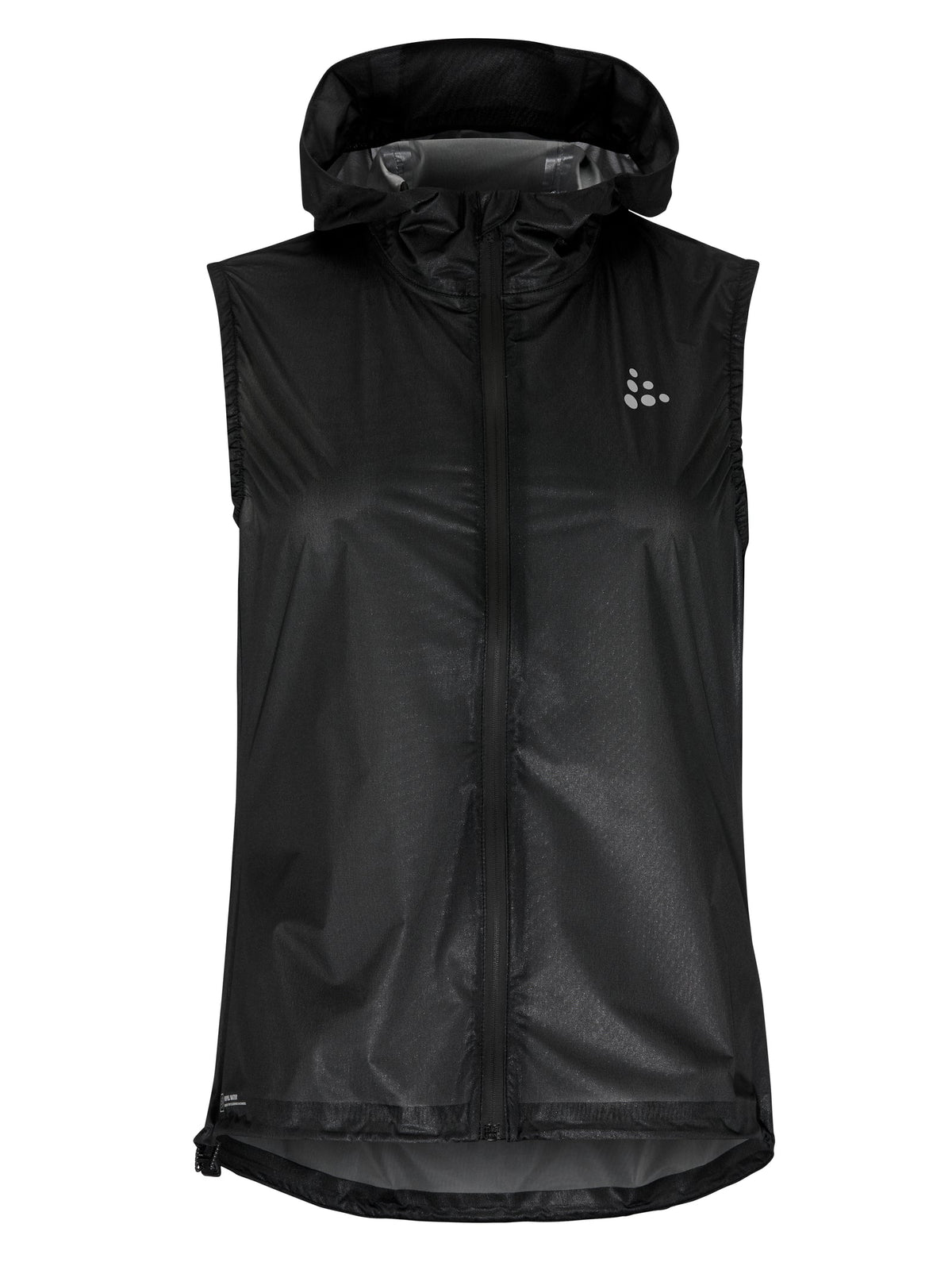 Craft PRO Hydro Lightweight Vest Damen in Schwarz, Vorderansicht