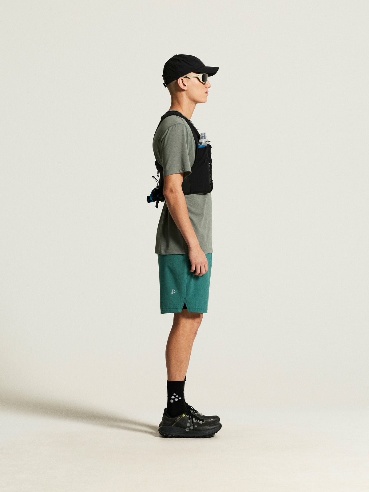 Craft ADV Essence Shorts Herren in Grün, Detailansicht