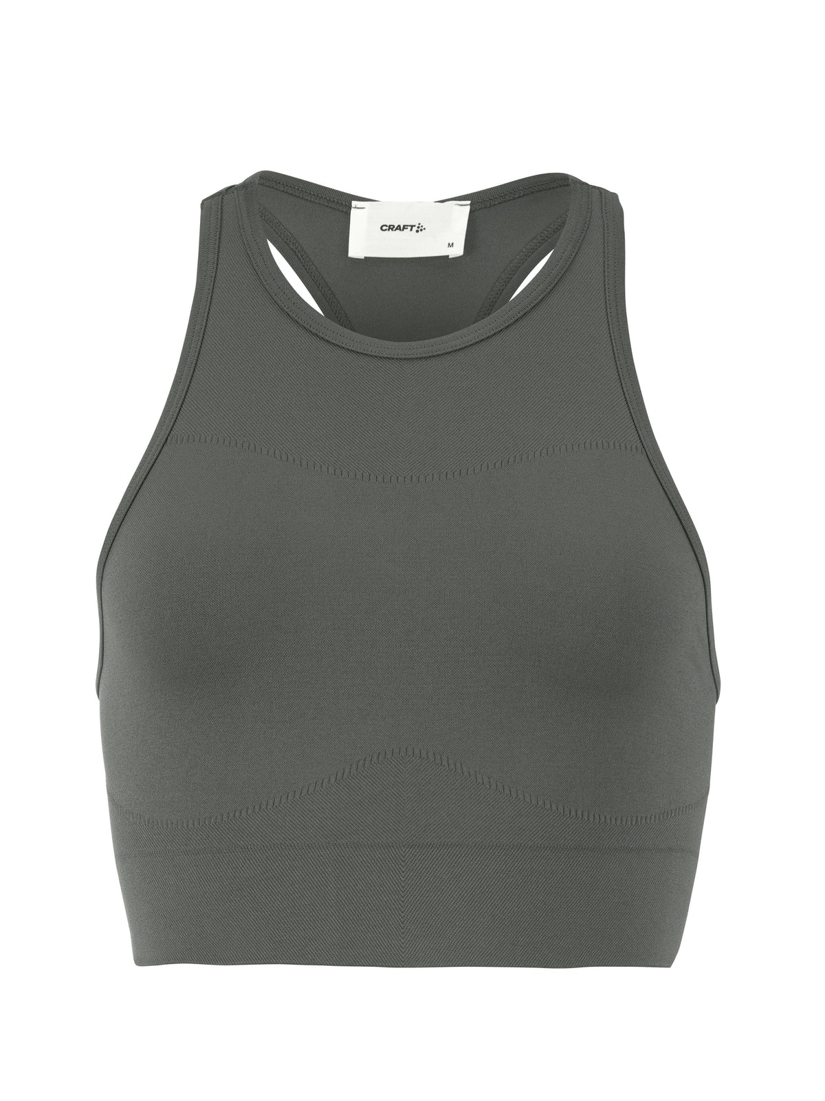 Craft Collective Seamless Bra Damen in Grau, Vorderansicht