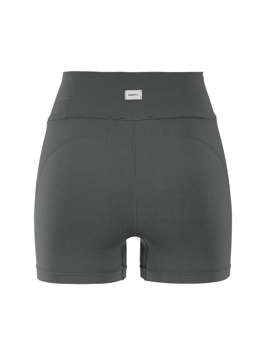 Craft Collective Seamless Hotpants Damen in Grau, Rückansicht
